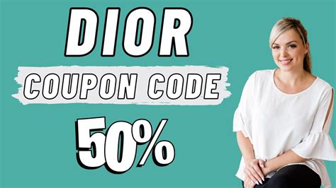 gutscheincode dior|dior coupon code.